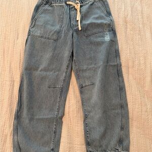 NWT GAP Blue Denim Pull-On Pants